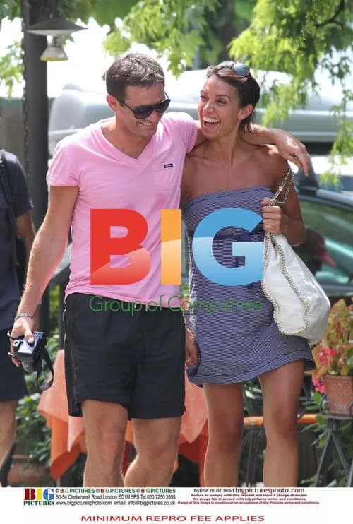 Footballer Frank Lampard with girlfriend Christine Bleakley
