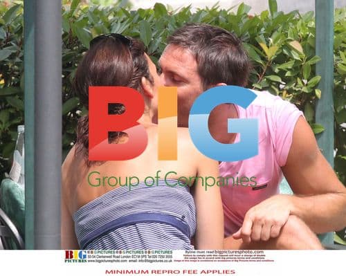 Frank Lampard and Christine Bleakley on Vacation