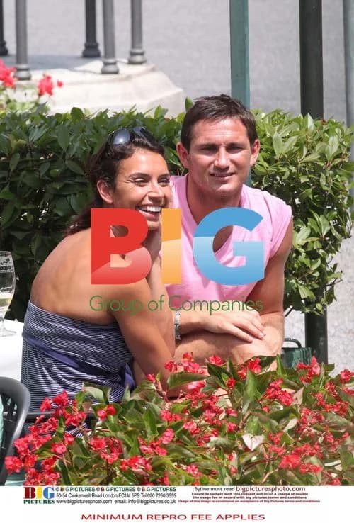 Frank Lampard and Christine Bleakley on Holiday