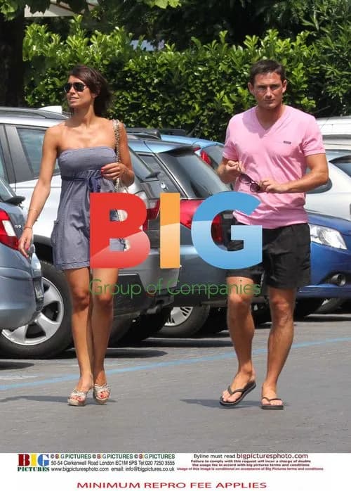 Frank Lampard and Christine Bleakley on Holiday