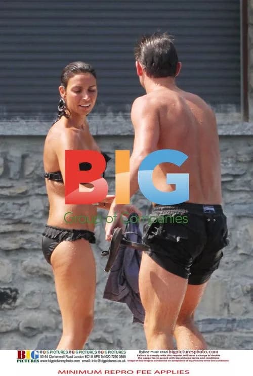 Frank Lampard and Christine Bleakley on Vacation