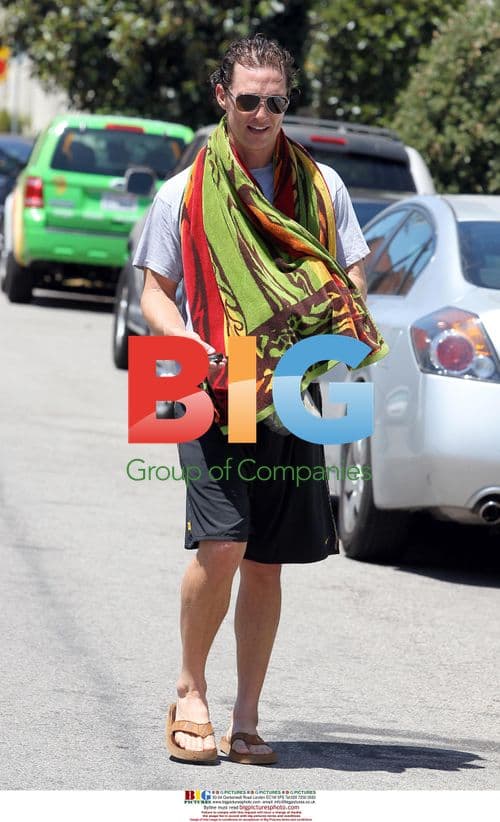 Matthew McConaughey Gym Outing