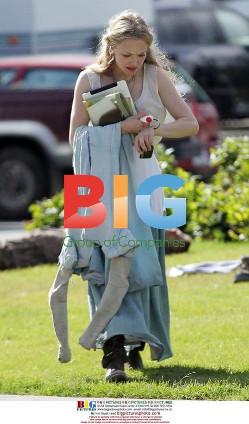 Amanda Seyfried on 'Red Riding Hood' Set