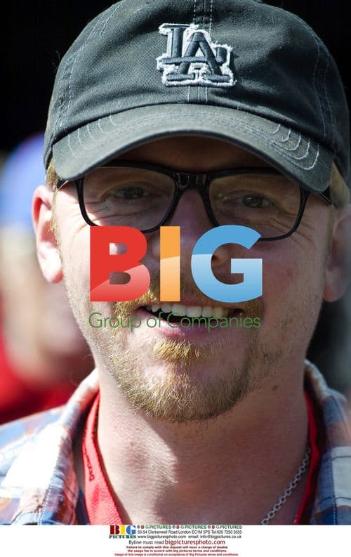 Simon Pegg at Comic Con
