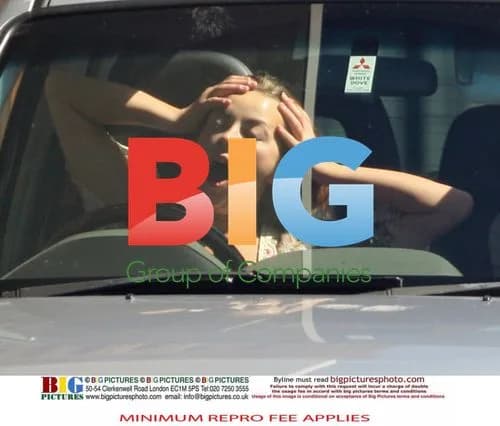 Charlotte Church gets fast food with friends