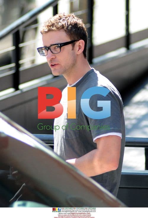 Justin Timberlake Snacks on Cherries in NYC