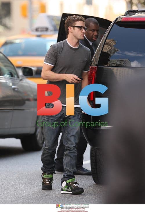 Justin Timberlake Heading to Meeting in NYC