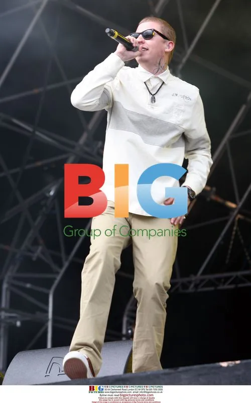 Professor Green at Leeds Party in the Park 2010