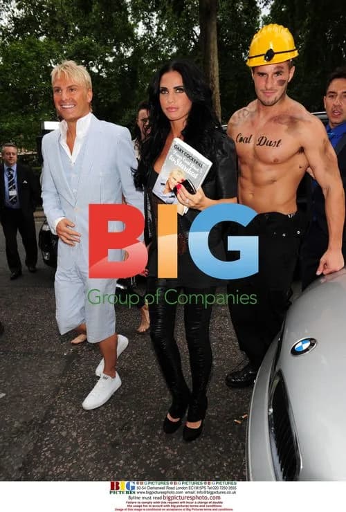 Katie Price Arriving at Launch Party