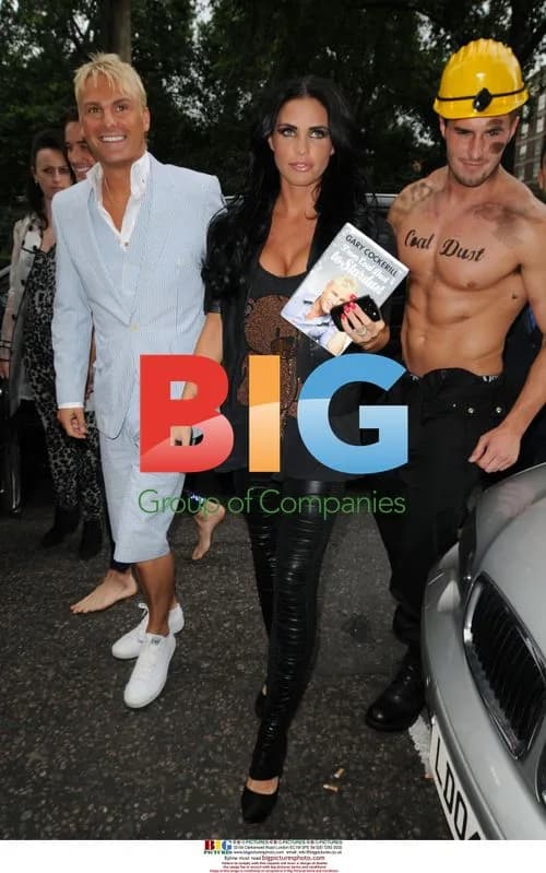 Katie Price at Gary Cockerill's Book Launch