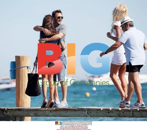 Artur, Caroline, Victoria Silvstedt in Saint Tropez