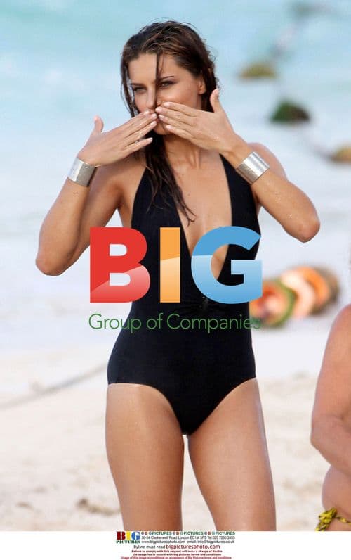 Adriana Lima Beach Photoshoot