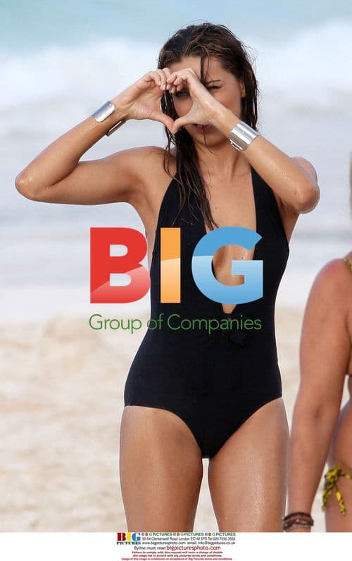 Adriana Lima Beach Photoshoot in St Barthelemy