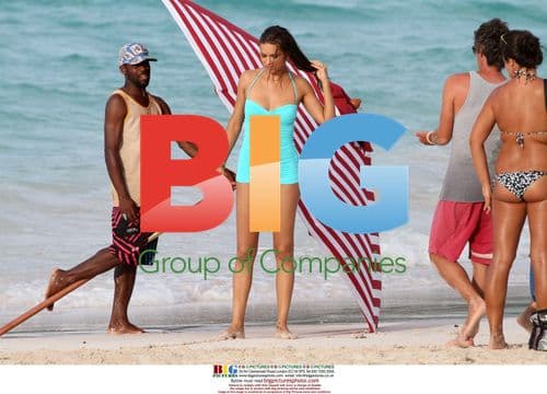 Adriana Lima on beach photoshoot