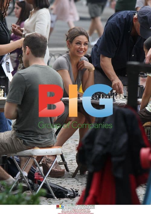 Mila Kunis on 'Friends With Benefits' Set