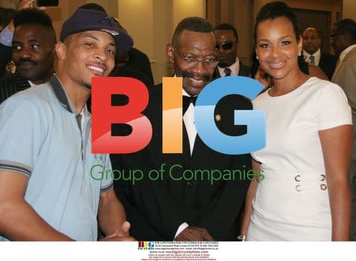 T.I. and LeToya Luckett at Philadelphia event