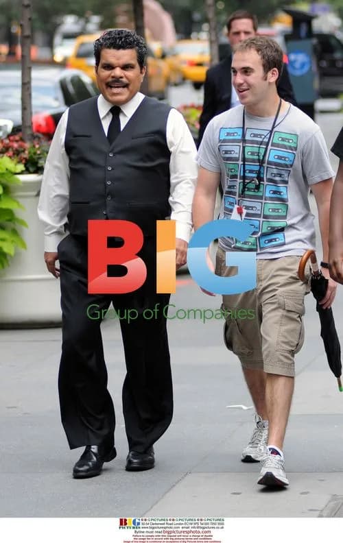 Luis Guzman Filming 'Arthur' in NYC