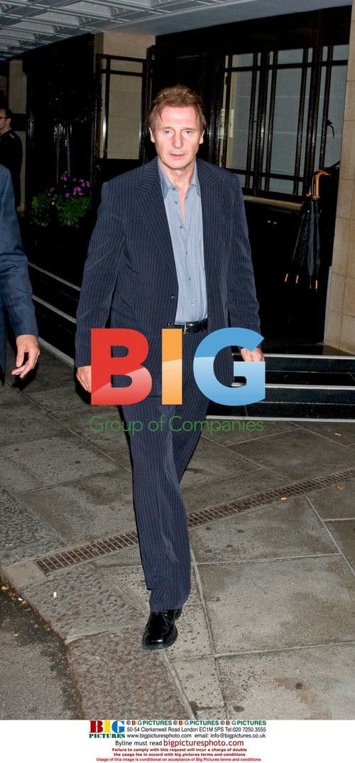Liam Neeson at The Dorchester Hotel