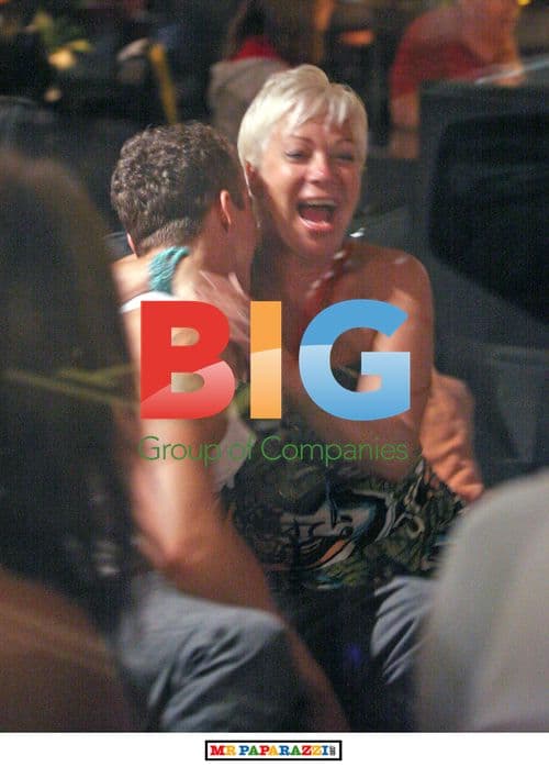Denise Welch Flirting with Mystery Man