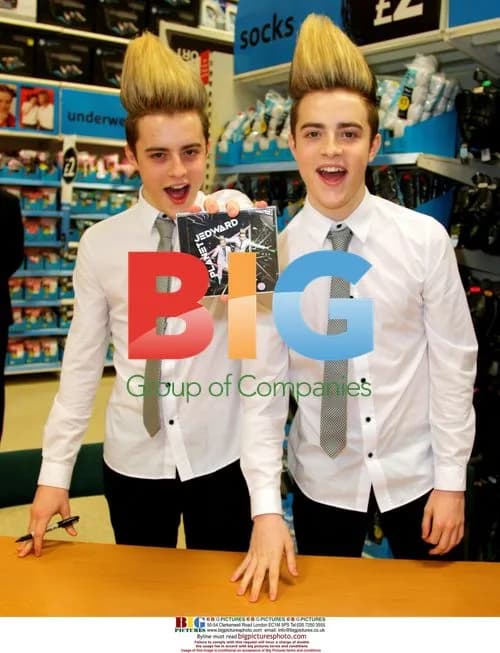 Jedward Debut Album Signing in Coventry