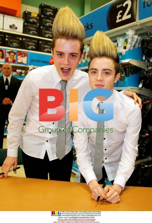 Jedward Sign Album Copies in Coventry