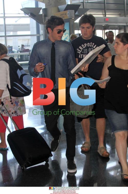 Zac Efron at JFK Airport in NYC