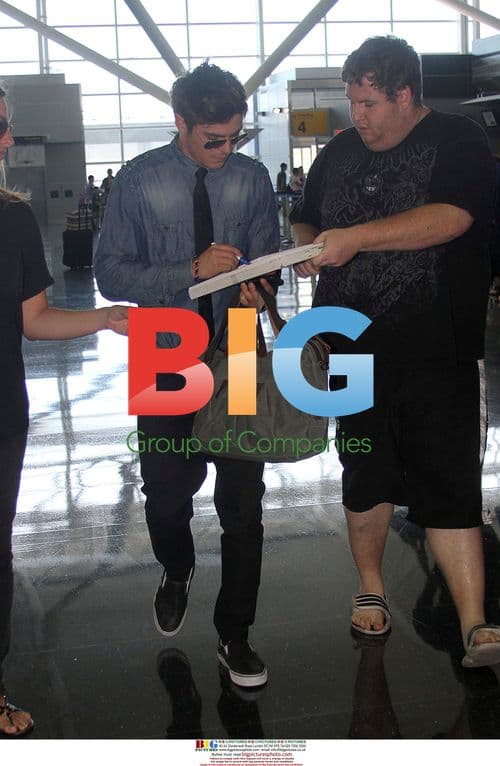 Zac Efron at JFK Airport, NYC