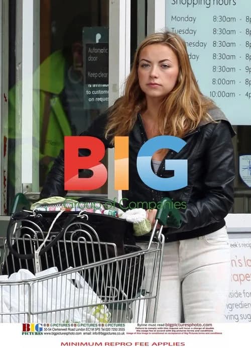 Charlotte Church grocery shopping