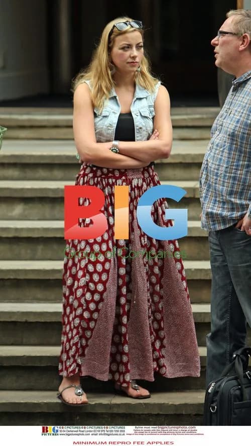 Charlotte Church and Jonathan Powell at Abbey Road Studios