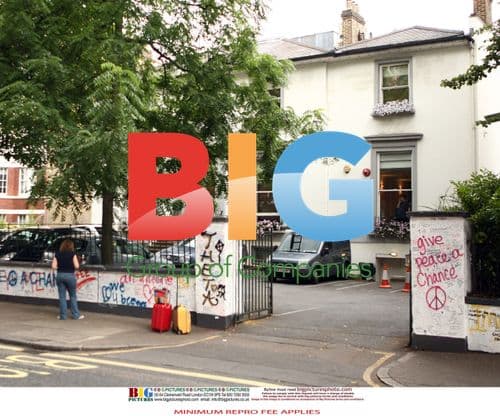Charlotte Church and Jonathan Powell at Abbey Road Studios