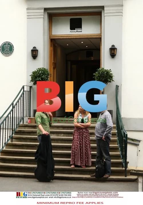 Charlotte Church and Jonathan Powell at Abbey Road