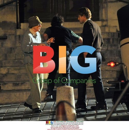 Owen Wilson filming 'Midnight in Paris'