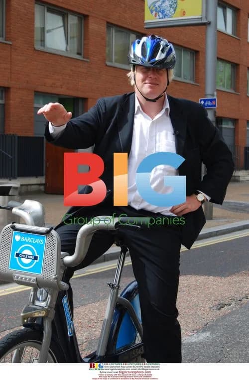 Boris Johnson Test Rides London Bike Hire