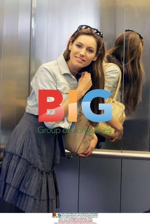 Kelly Brook at London Airport