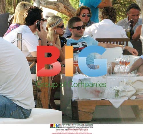 Paris Hilton Relaxes in Ibiza