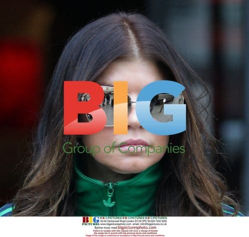 Fergie Leaving Hotel in Birmingham, UK