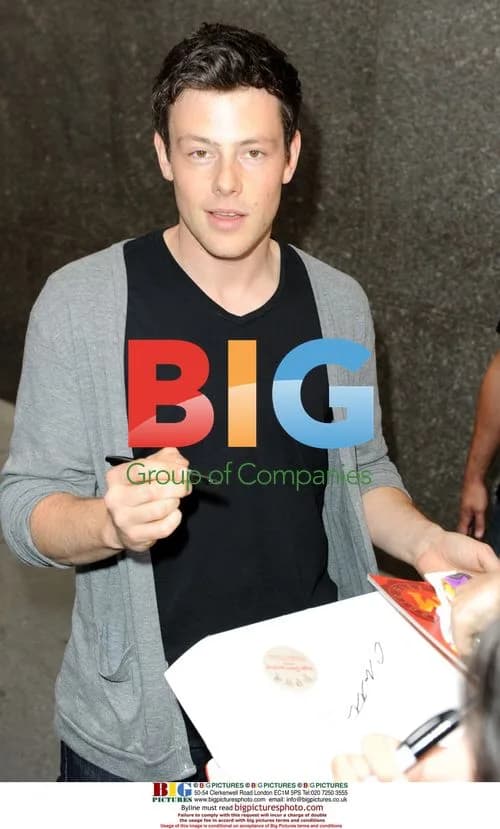 Cory Monteith on Glee Tour in NYC