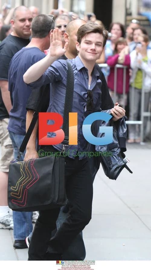 Chris Colfer Meets Glee Fans
