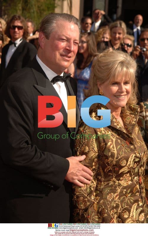 Al Gore and Tipper Gore at 2007 Emmys