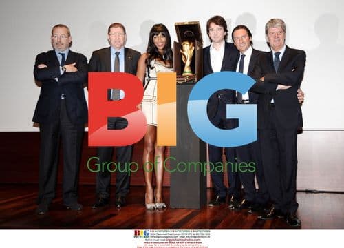 Naomi Campbell at FIFA World Cup Trophy Unveiling