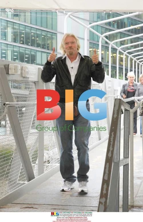 Richard Branson Kicks Off Round-Britain Rowing Race