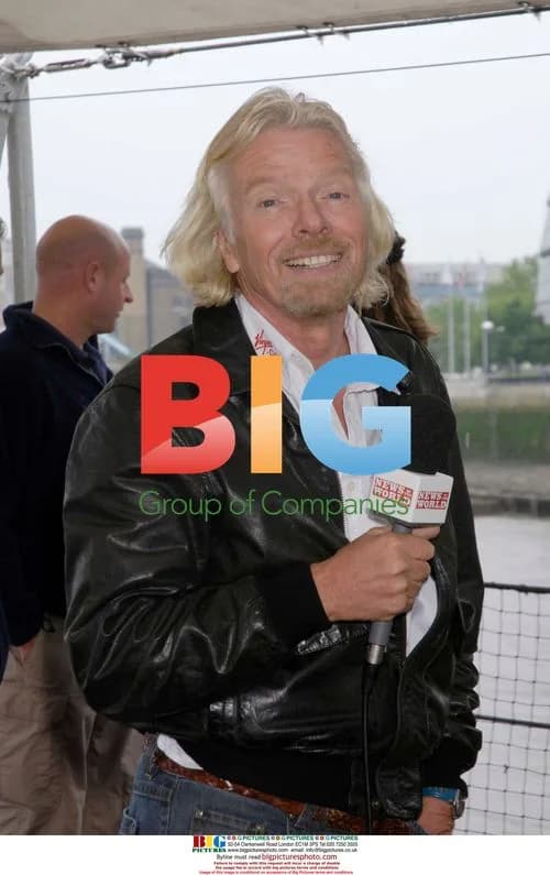 Richard Branson Kicks Off Round-Britain Rowing Race