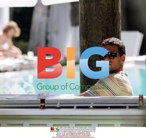 Michael Ballack and wife on Miami holiday