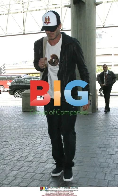 David Beckham at LAX