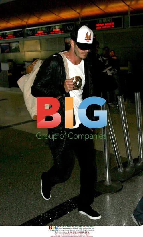 David Beckham at LAX