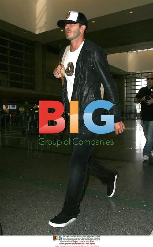 David Beckham at LAX