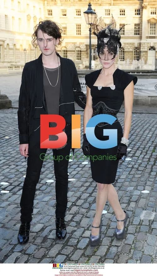 Gareth Pugh and Daphne Guinness at Maison Martin Margiela Exhibition