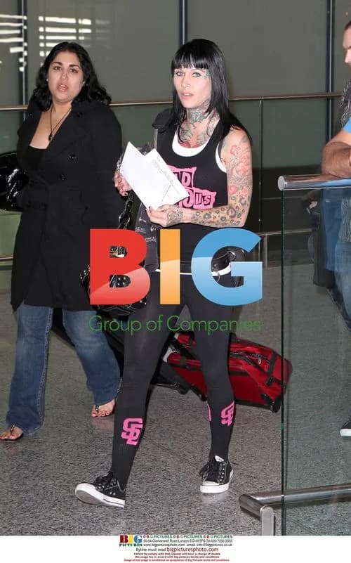 Michelle "The Bombshell" McGee at Toronto Airport