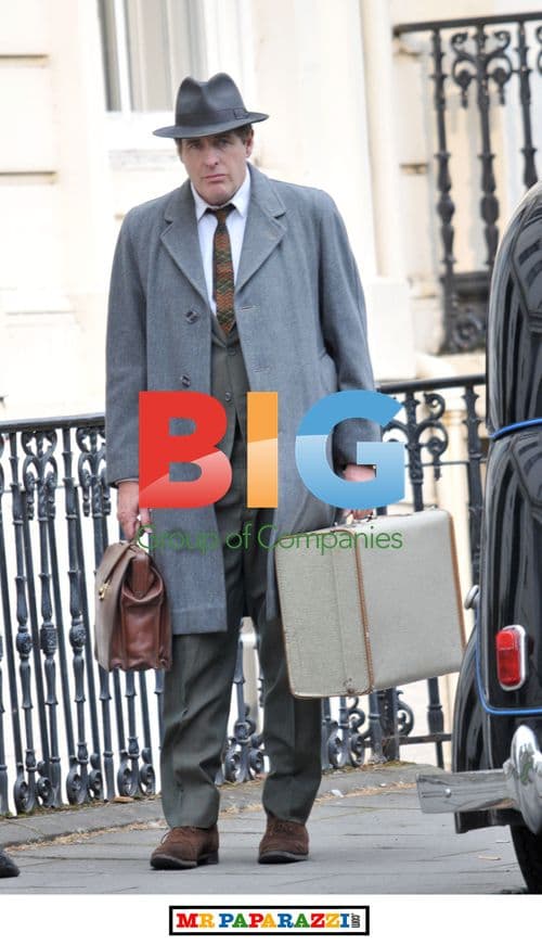 Robert Bathurst and Hattie Jacques Filming in Glasgow