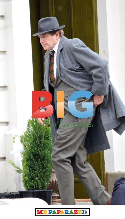 Robert Bathurst filming Hattie Jacques in Glasgow